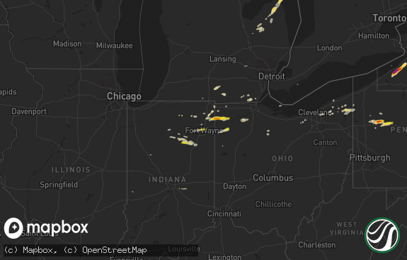 Hail map preview on 05-28-2017