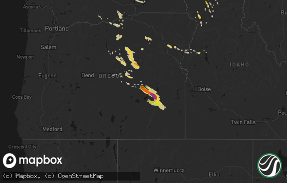 Hail map preview on 05-28-2026