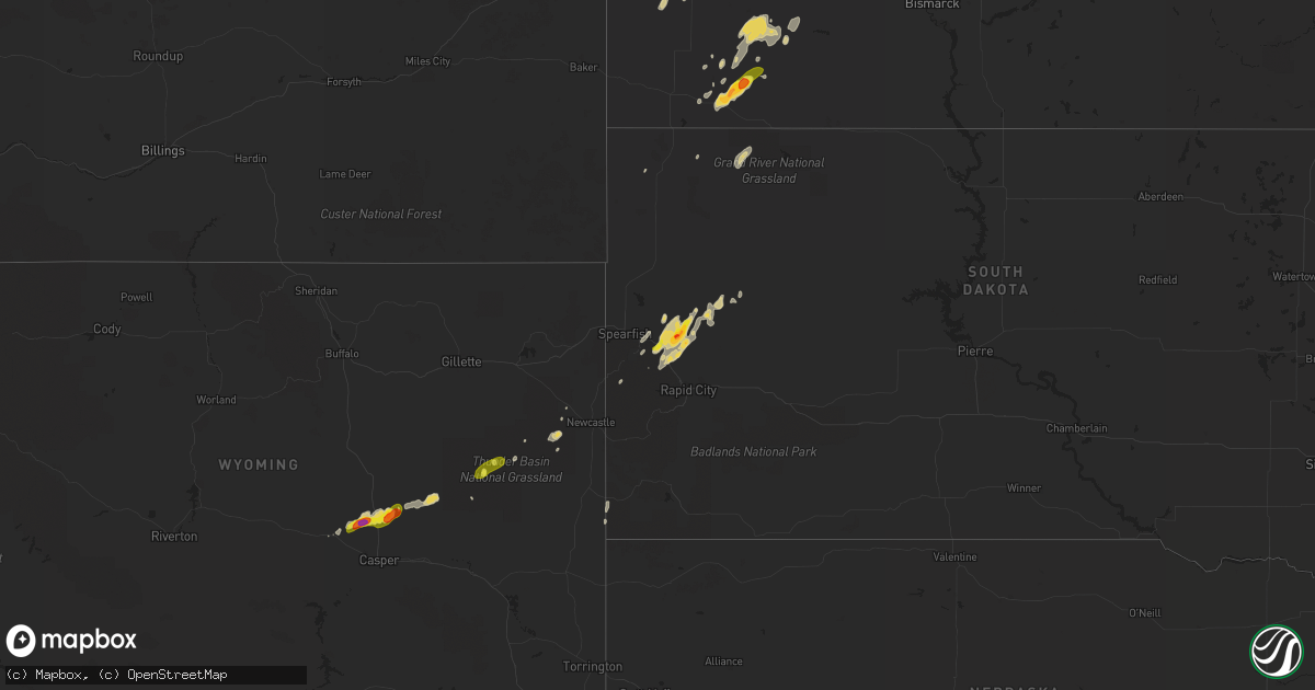 Hail map on May 29, 2014