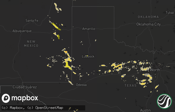 Hail map preview on 05-29-2015