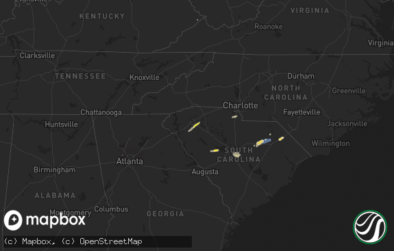 Hail map preview on 05-29-2020