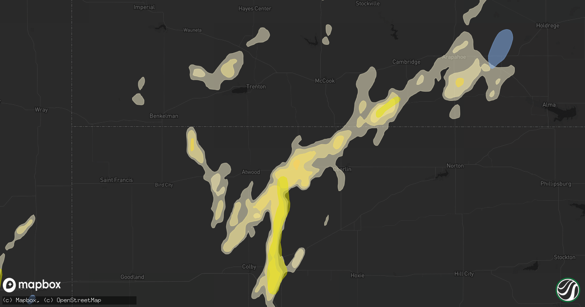 Hail map in Herndon, KS on May 29, 2026