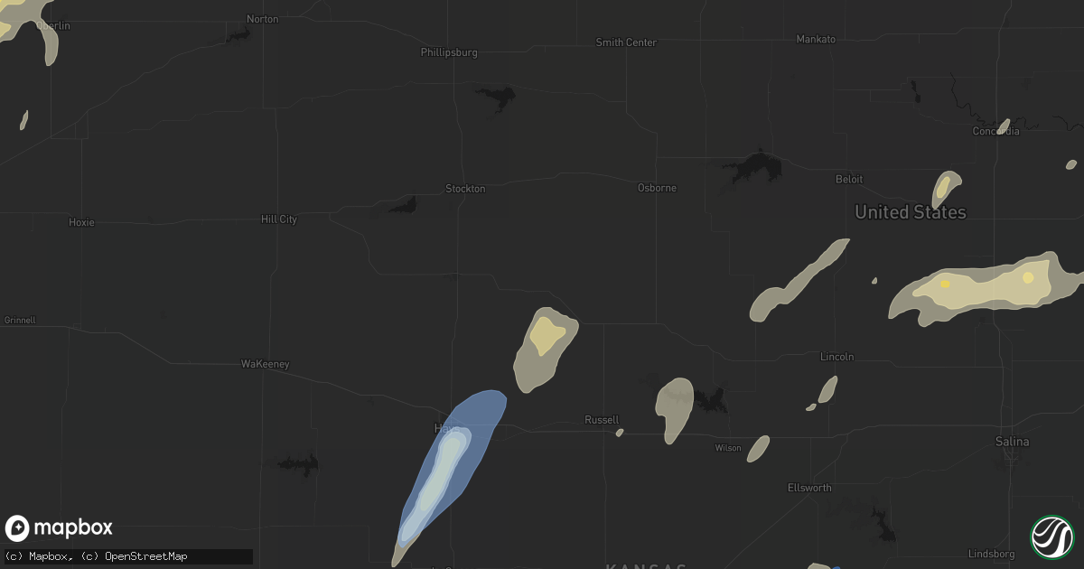 Hail map in Natoma, KS on May 29, 2026