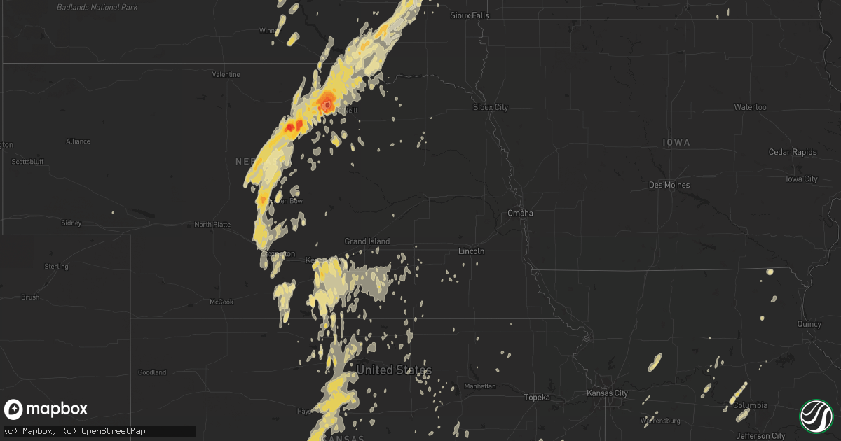 Hail map in Wisconsin on May 30, 2011