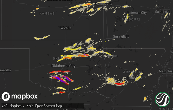 Hail map preview on 05-30-2013