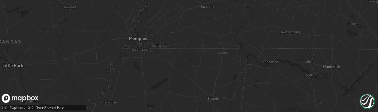 Hail map in Smyrna, GA on May 30, 2014