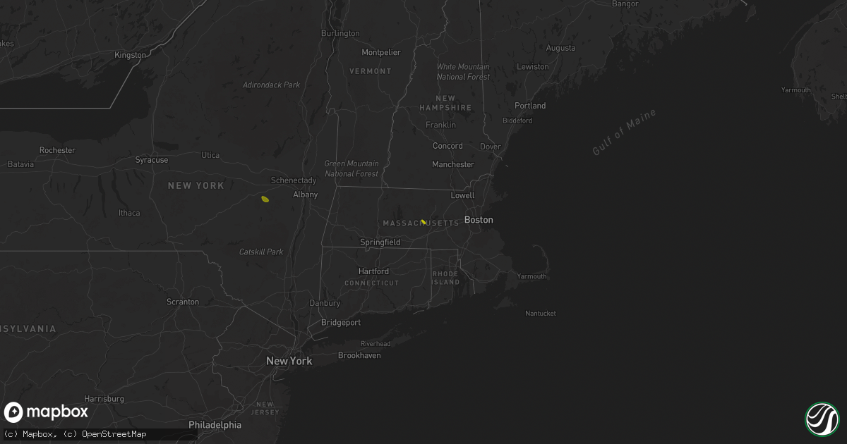 Hail map on May 30, 2014