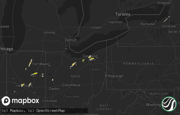 Hail map preview on 05-30-2015