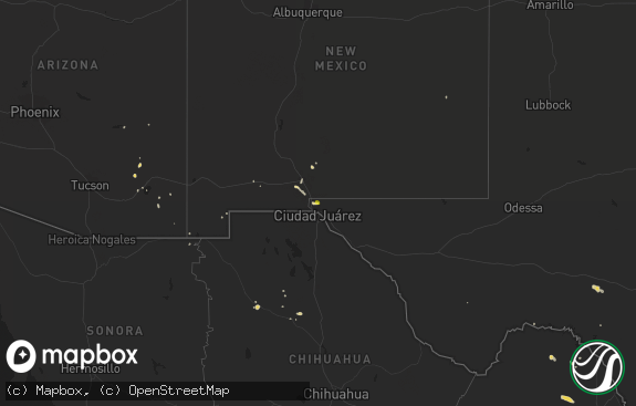 Hail map preview on 05-30-2017