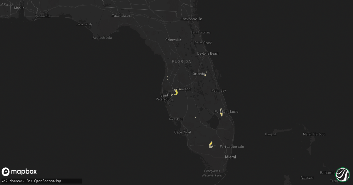 Hail map on May 30, 2021