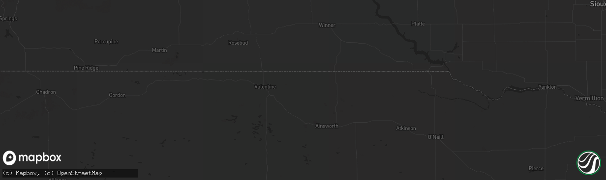 Hail map in Vermillion, KS on May 30, 2023