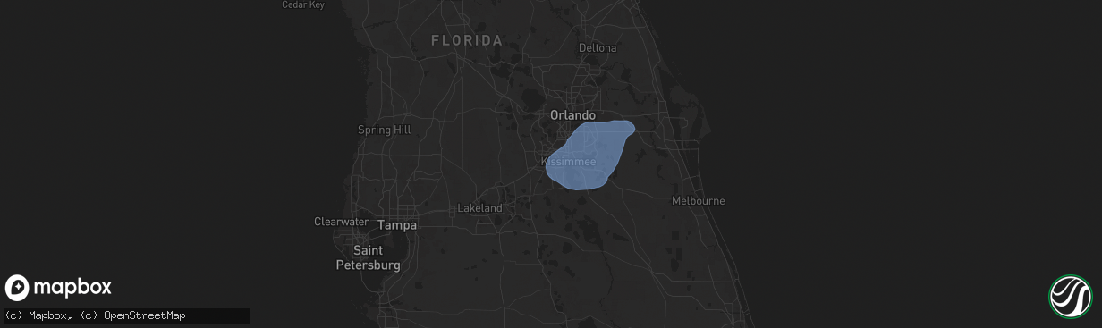 Hail map in Intercession City, FL on May 30, 2025