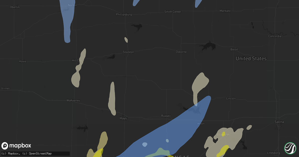 Hail map in Natoma, KS on May 30, 2026