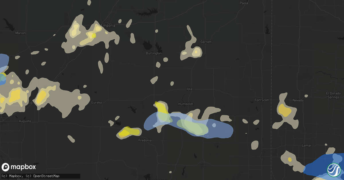 Hail map in Piqua, KS on May 30, 2026