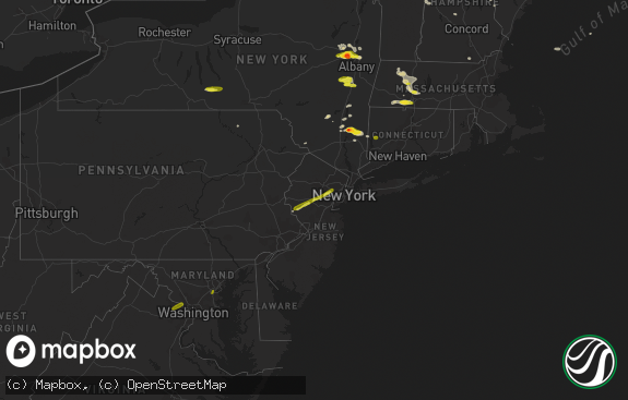 Hail map preview on 05-31-2017