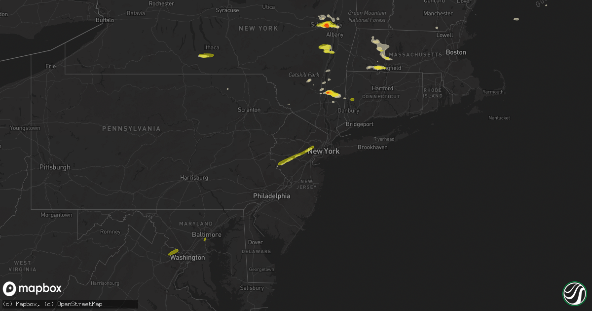 Hail map on May 31, 2017