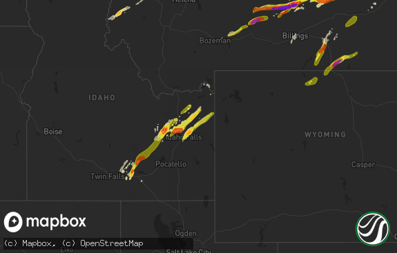 Hail map preview on 05-31-2018