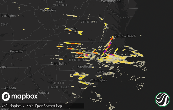 Hail map preview on 05-31-2019