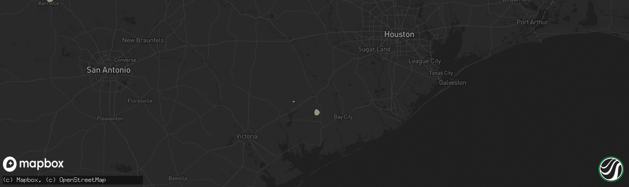 Hail map in El Campo, TX on May 31, 2024