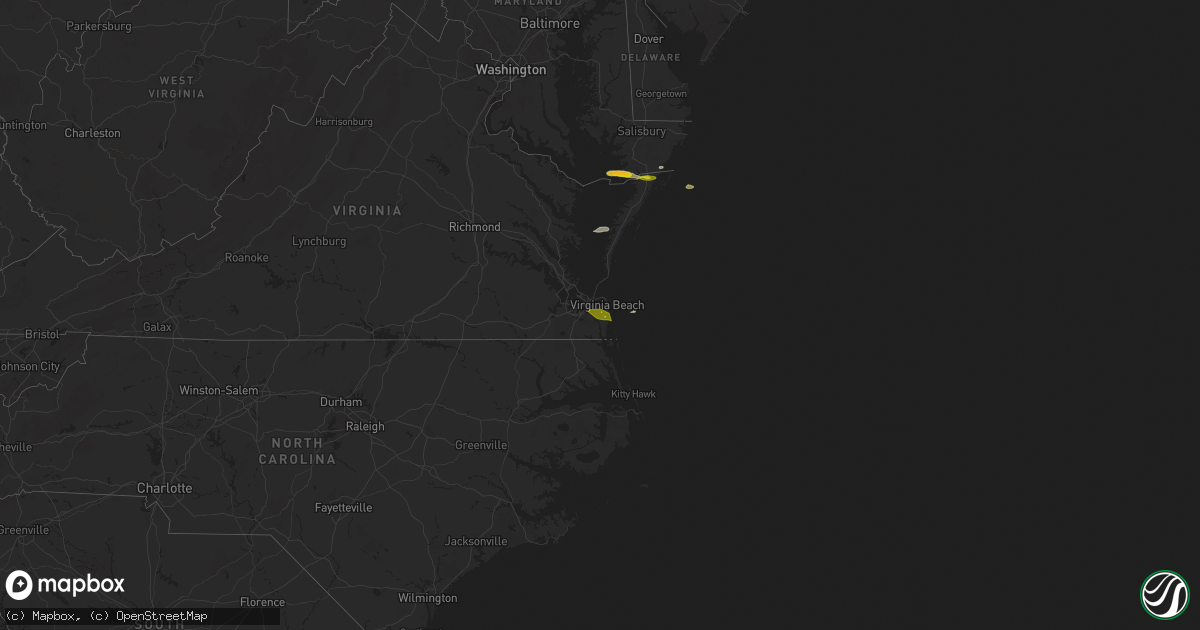 Hail map on May 31, 2025