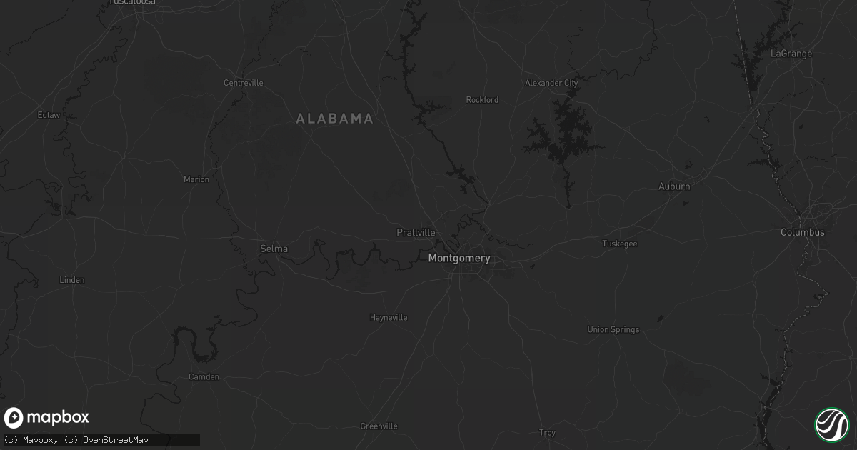Hail map in Prattville, AL on May 31, 2026