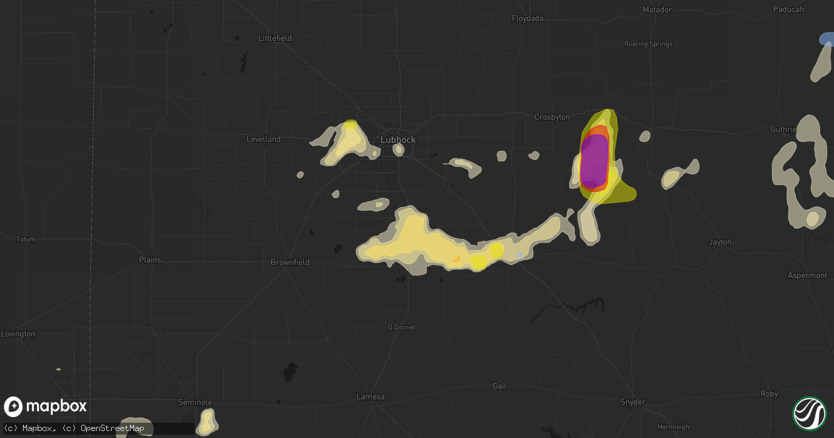Hail map in Wilson, TX on May 31, 2026