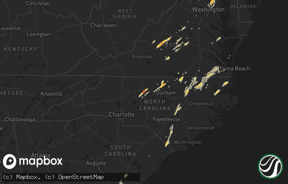 Hail map preview on 06-01-2012