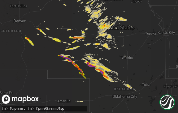 Hail map preview on 06-01-2014