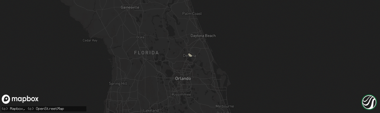 Hail map in Deltona, FL on June 1, 2016