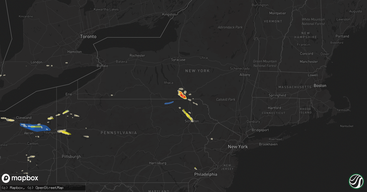 Hail map on June 1, 2022