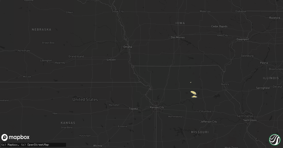 Hail map in Minnesota on June 2, 2011