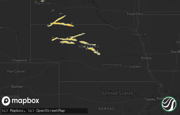 Hail map preview on 06-02-2014