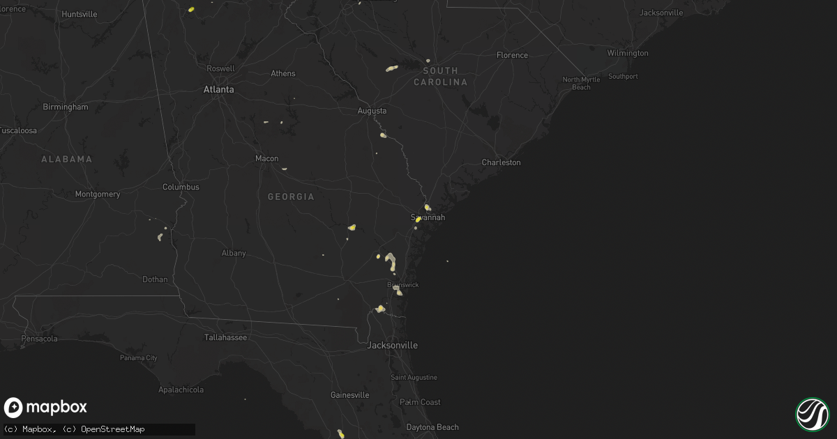 Hail map on June 2, 2015