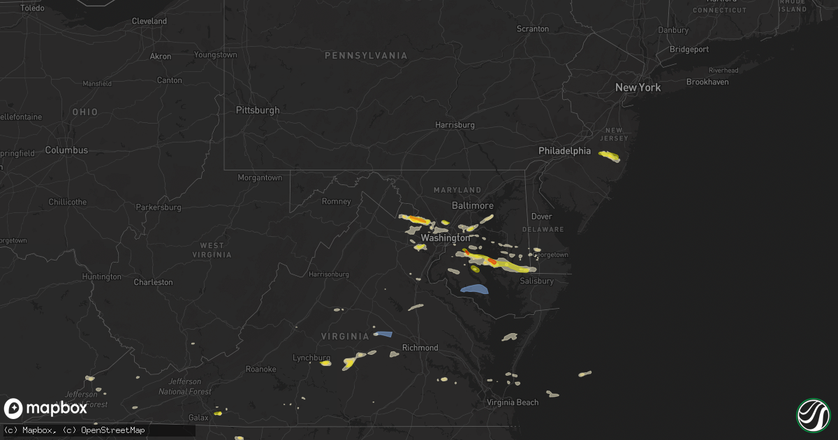Hail map on June 2, 2022