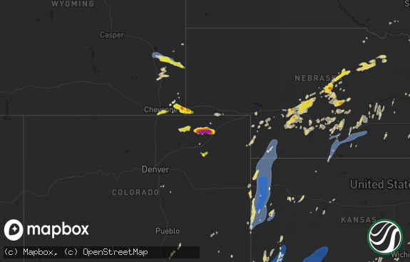 Hail map preview on 06-02-2025