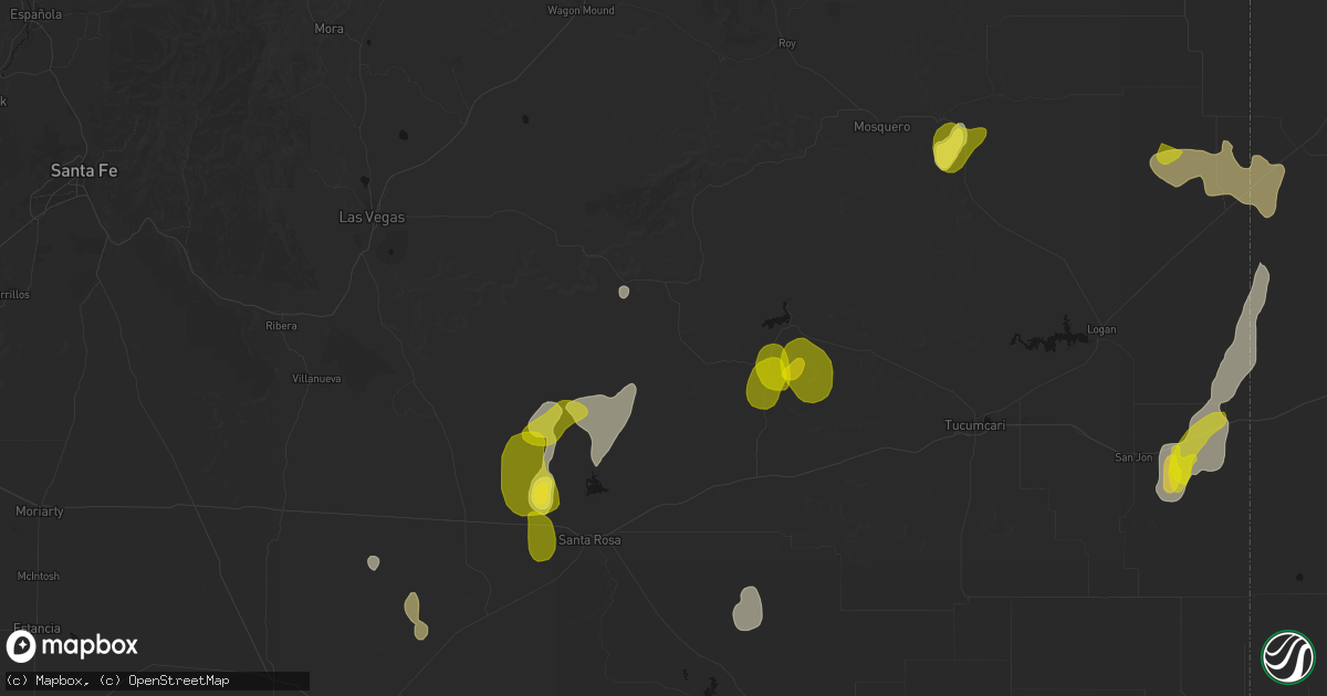Hail map in Garita, NM on June 2, 2026