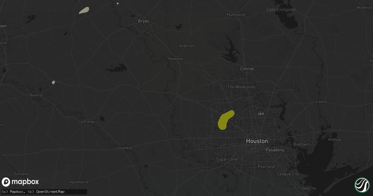Hail map in Prairie View, TX on June 2, 2026