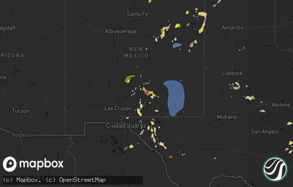 Hail map preview on 06-02-2026