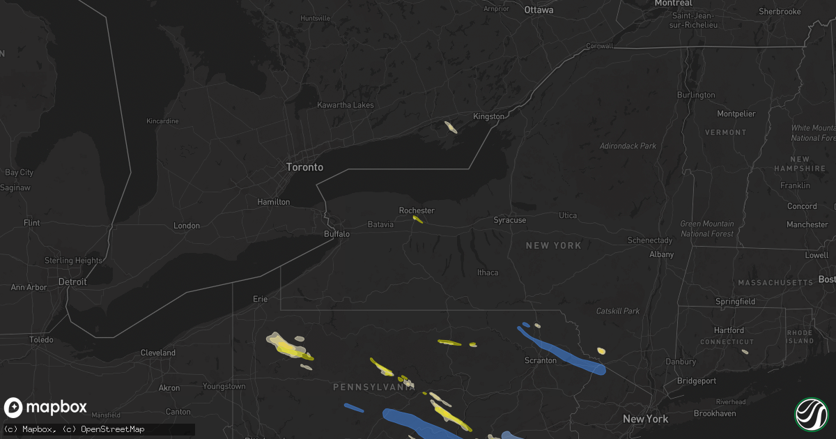 Hail map on June 3, 2020