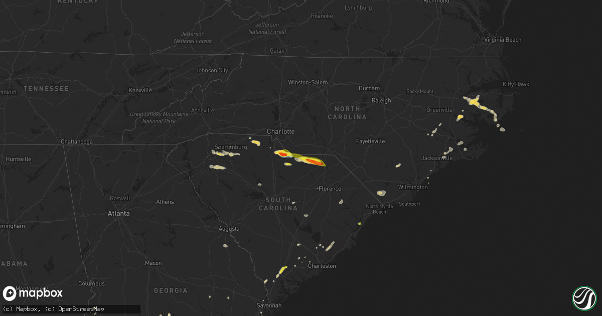 Hail map on June 3, 2022