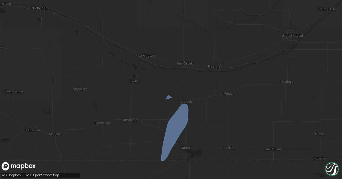 Hail map in Loomis, NE on June 3, 2025