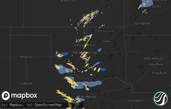 Hail map preview on 06-03-2025