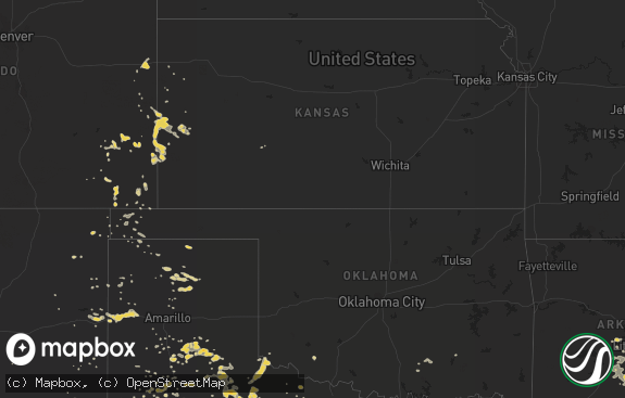 Hail map preview on 06-04-2012