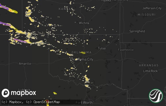 Hail map preview on 06-04-2013