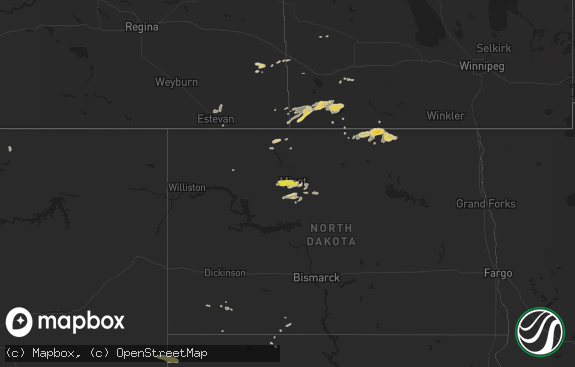 Hail map preview on 06-04-2014