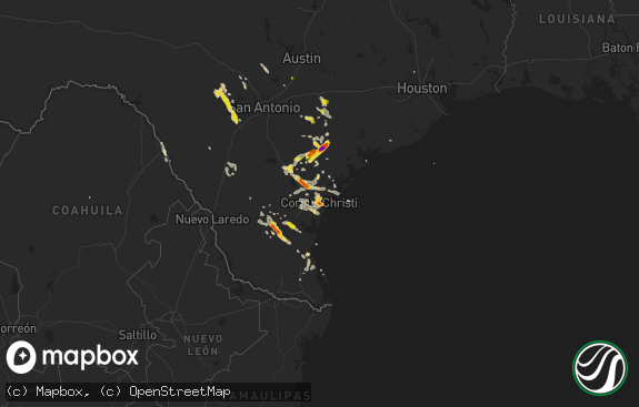 Hail map preview on 06-04-2017