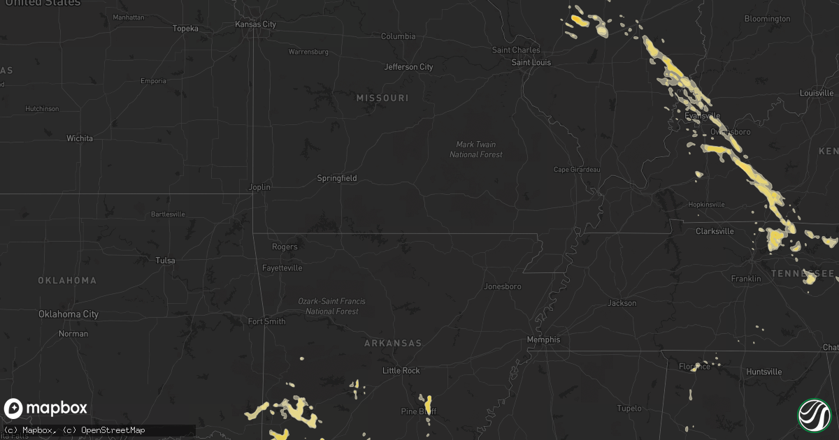 Hail map in Wisconsin on June 5, 2011