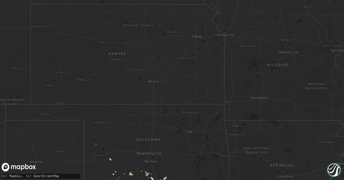 Hail map in Montana on June 5, 2012