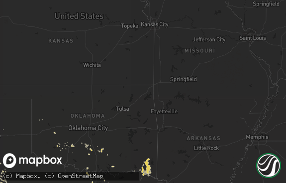 Hail map preview on 06-05-2012