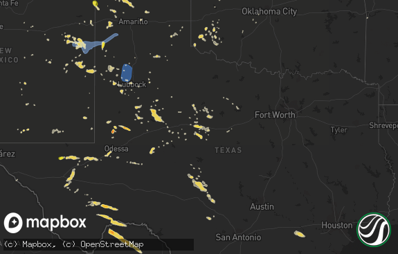 Hail map preview on 06-05-2019